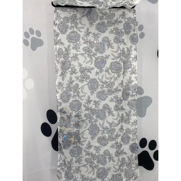 Echo 23 NWT Valencia Bi Color Floral Wrap Quick Dry Wrinkle Resist White OS New - Picture 3 of 9